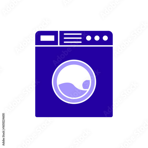 Icon a laundry, isolated against a clean background.