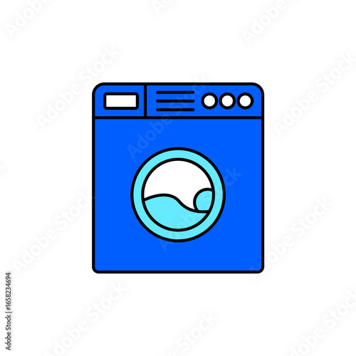 Icon a laundry, isolated against a clean background.