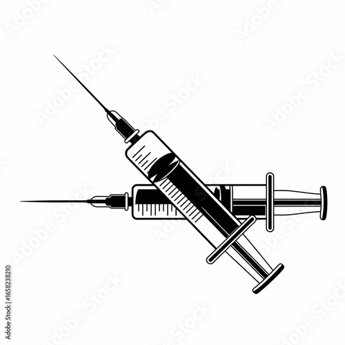 syringe with needle