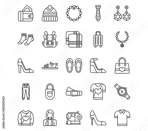 Fashion Line Icons