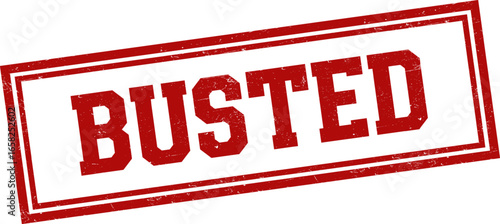 Busted stamp, grunge texture