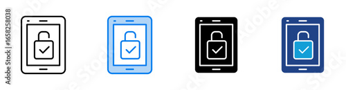 accesibility icon set multiple style collection