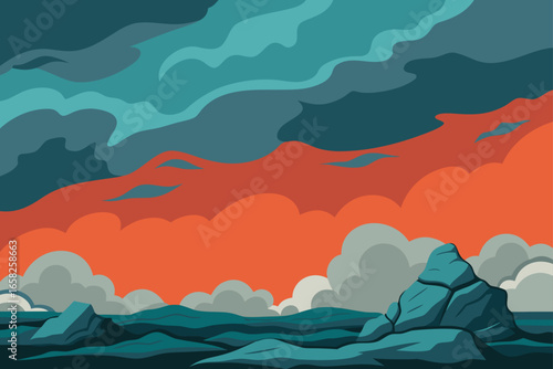 Granite Strata Background
