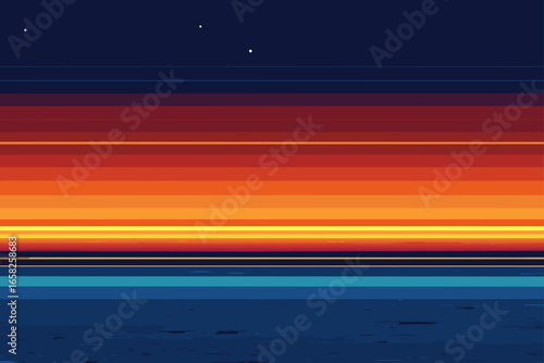 Infrared Horizon Background
