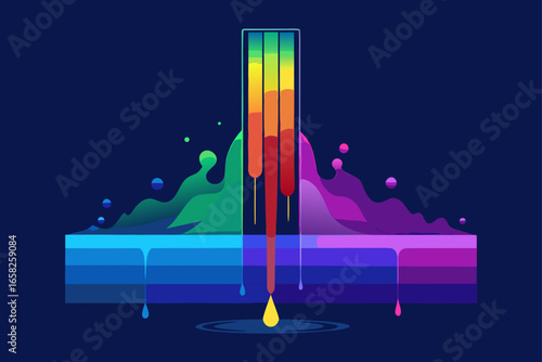 Prismatic Spectrum Background