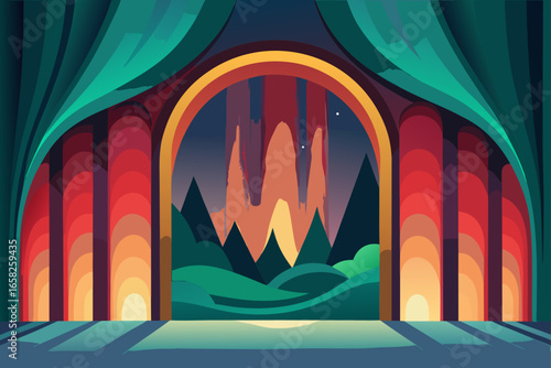 Viridian Arc Rift Background