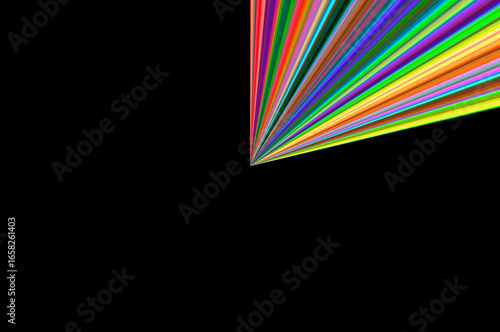 Abstract digital stripe pattern / Abstract minimalistic background of a digital stripe pattern.