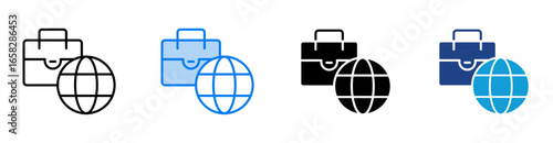 freelancer icon set multiple style collection