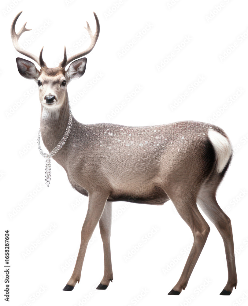 Obraz premium PNG Deer wildlife animal antler.