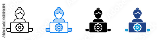 editor icon set multiple style collection