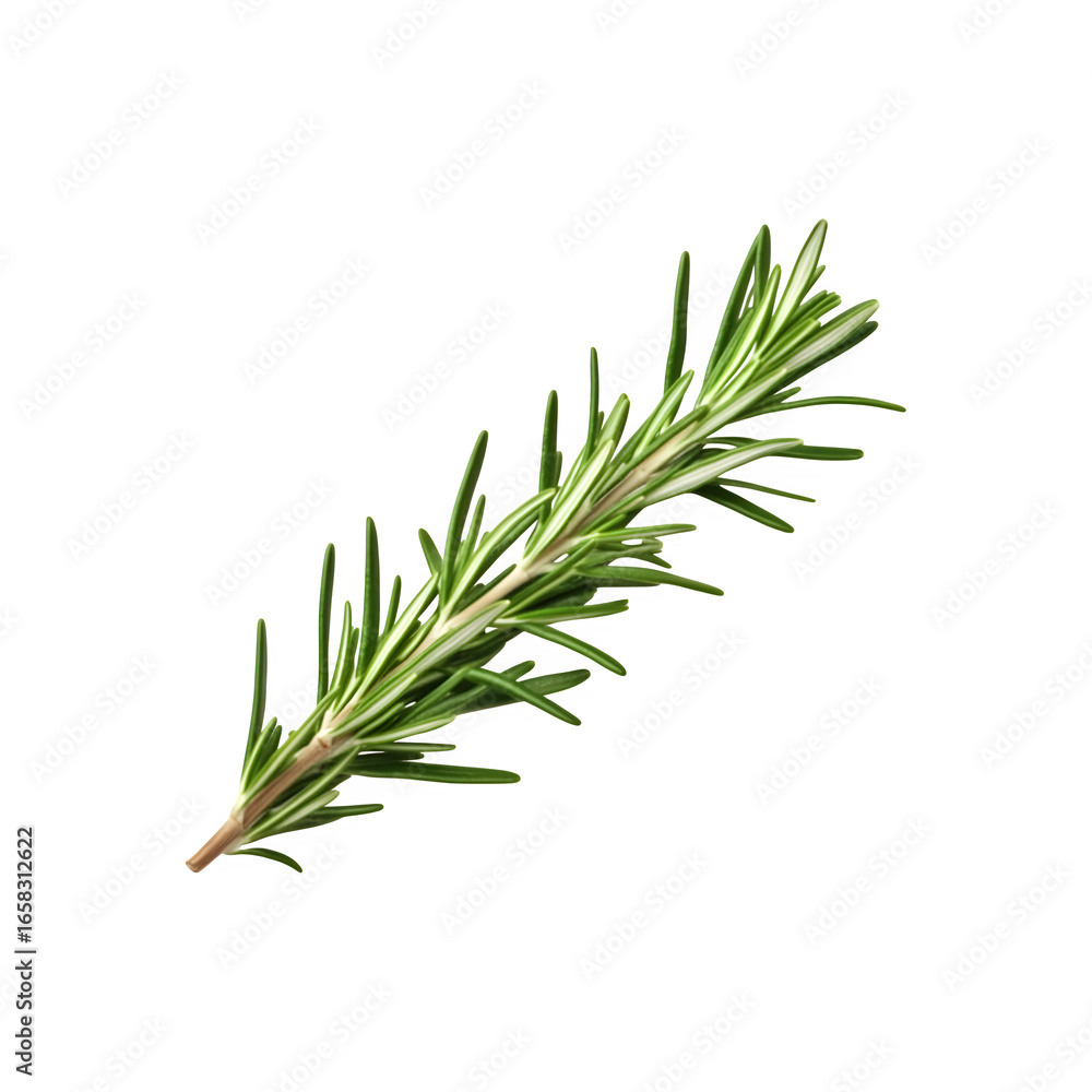Fototapeta premium Fresh green rosemary leaves