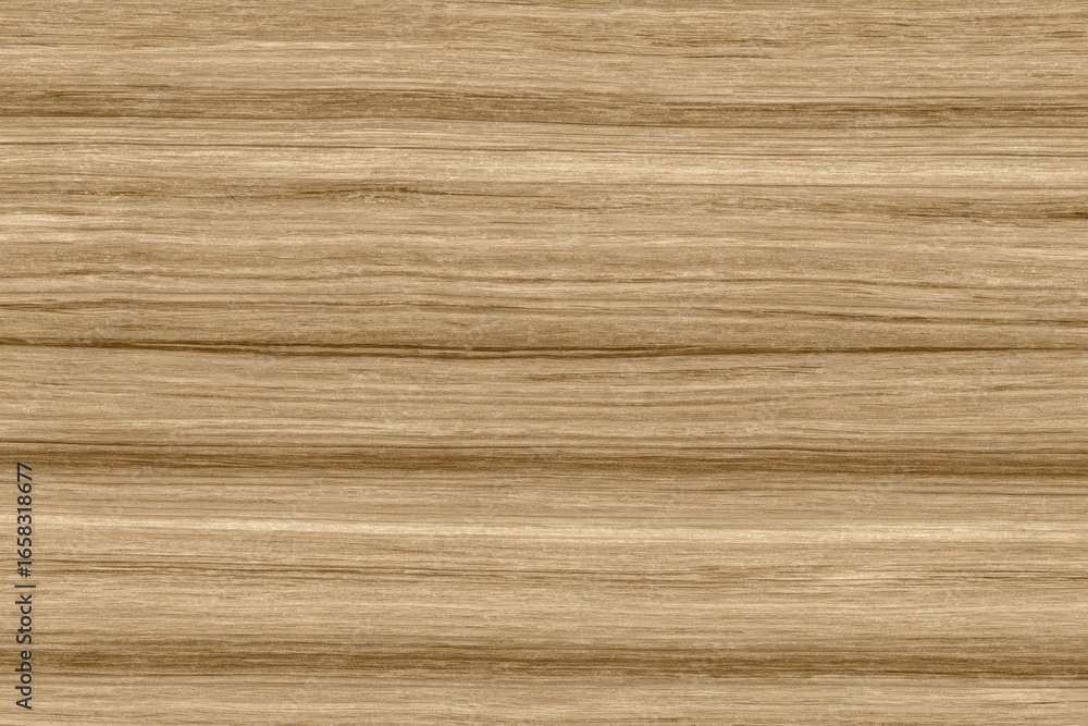 Fototapeta premium Light brown wood texture with horizontal grain pattern