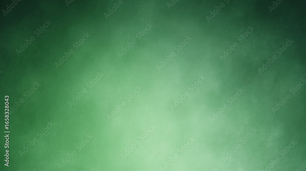 Obraz premium Blurred background for portrait set in a studio showcasing painted canvas in shades of green with a vintage, grunge, and abstract concept for artistic displays