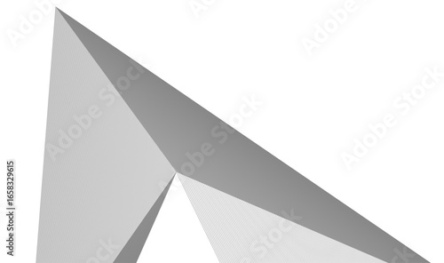 Abstract linear architecture vector 3d background