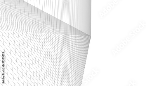 Abstract linear architecture vector 3d background