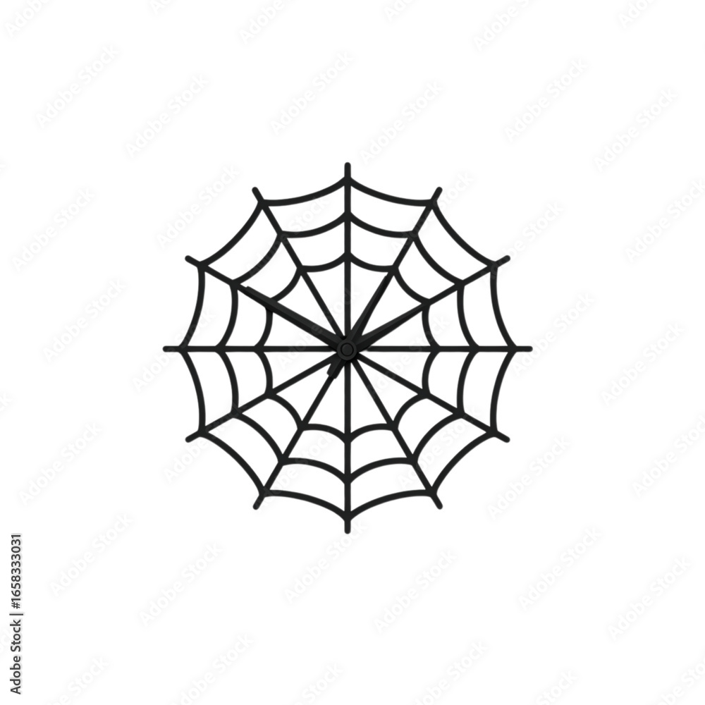 Obraz premium Halloween for office party, Spider web design perfect for Halloween office party decoration with spooky and festive vibes to enhance celebration