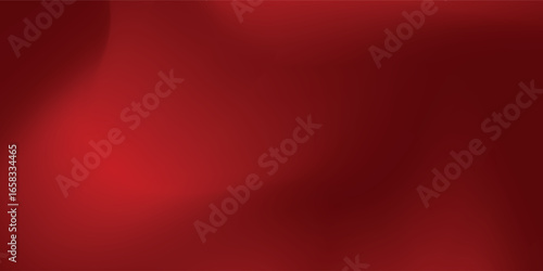 red gradient background, light and shadow on the backdrop with dimensions, hot tone wall modern red background Abstract