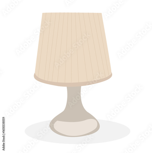 table lamps. Vector illustration,Lamps furniture light design electric vector illustration
