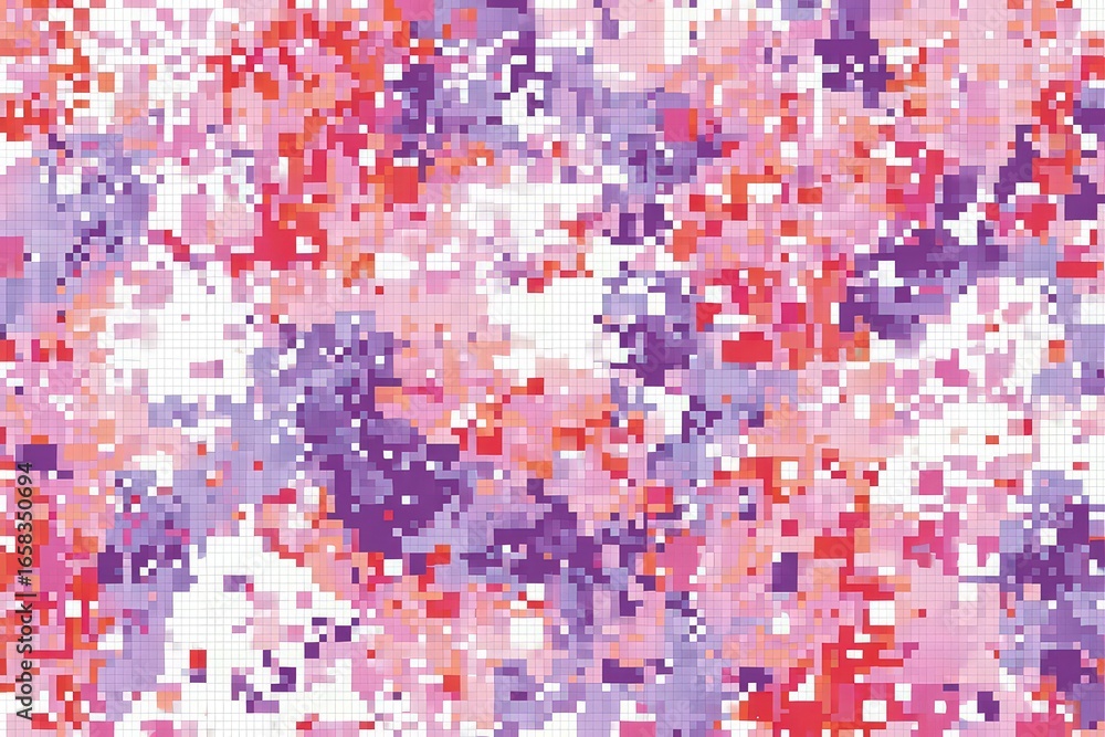 Fototapeta premium Abstract Colorful Pixelated Pattern Background
