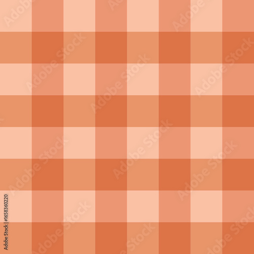 Cute fashion seamless pattern in style of picnic. Scottish tartan gingham plaid graphic texture for fabric, wrapping paper, package, banner, card. Classic textile print imitation