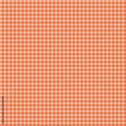 Cute fashion seamless pattern in style of picnic. Scottish tartan gingham plaid graphic texture for fabric, wrapping paper, package, banner, card. Classic textile print imitation