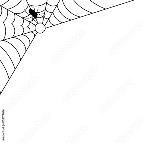 Halloween Spider Corner