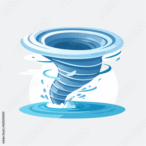 Whirlwind Tornado Illustration