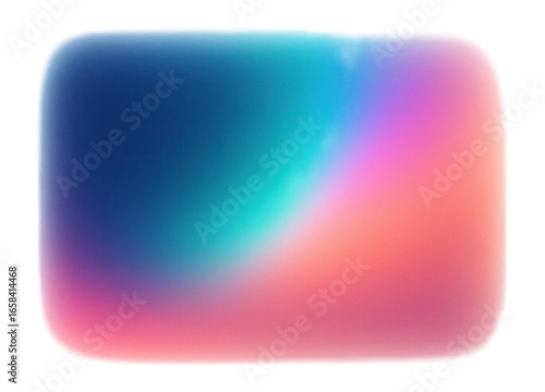 Modern glowy abstract gradient with a noisy texture.