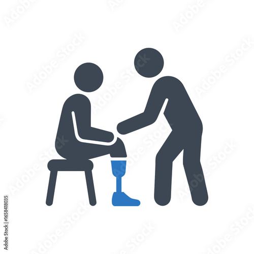 Prosthetic Limb Fitting icon