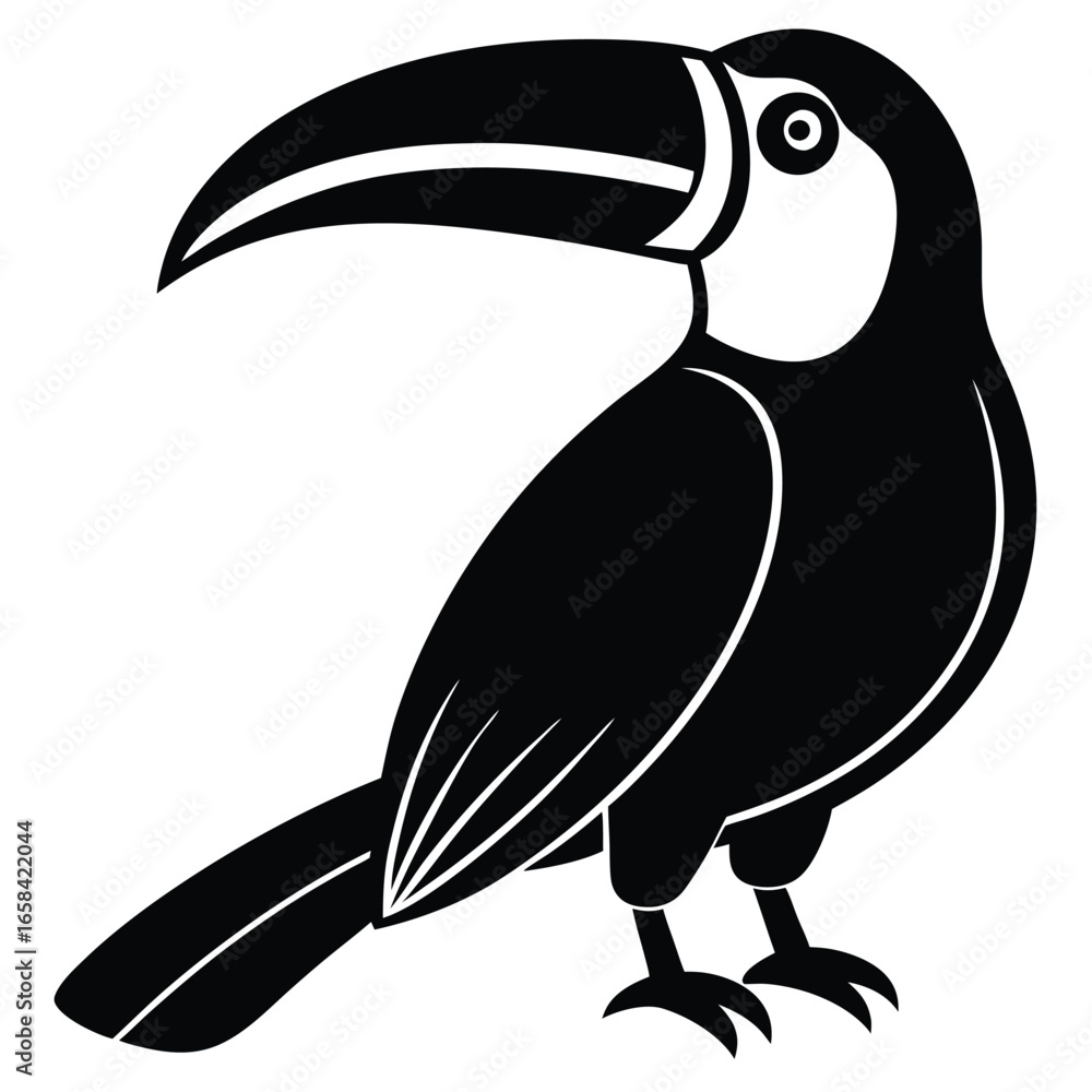 Obraz premium toucan vector