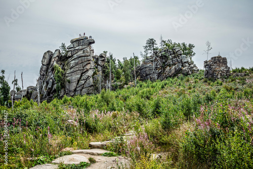 der Ottofelsen bei Wernigerode