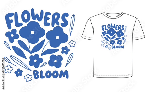 Flower T Shirt Design