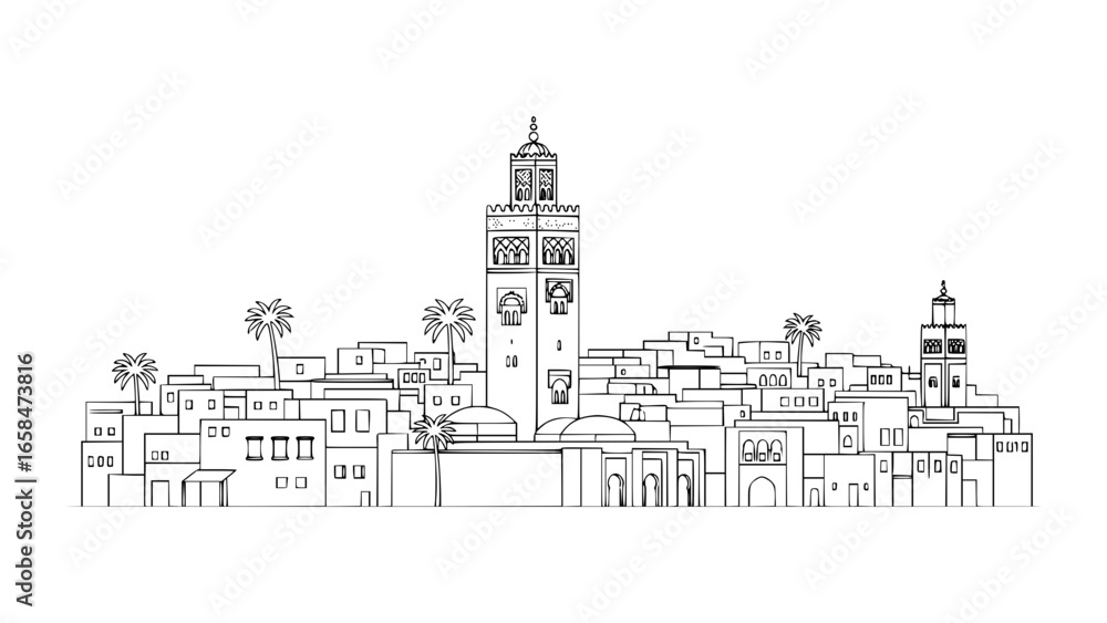 Obraz premium Marrakech, Morocco