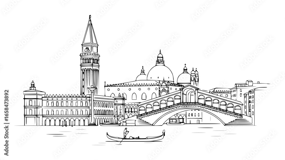 Fototapeta premium Venice, Italy