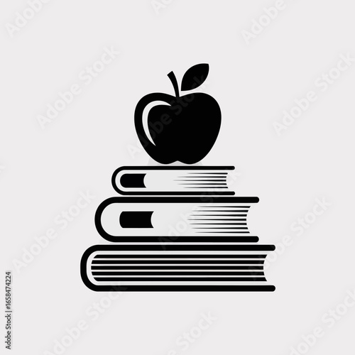 apple and books