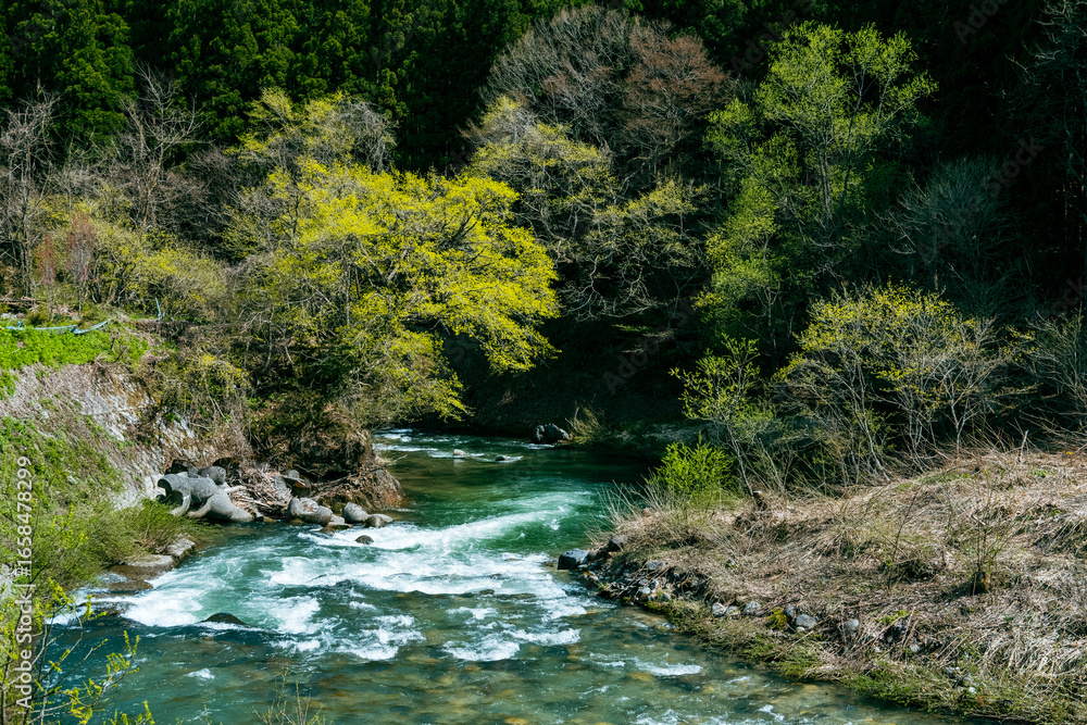 Obraz premium 松本白馬村