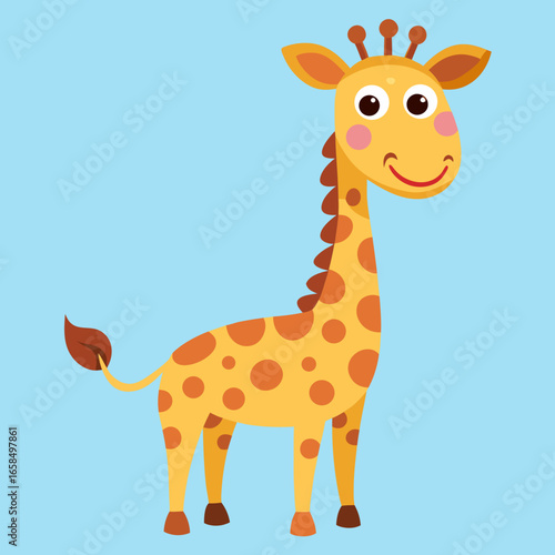giraffe vector illustration