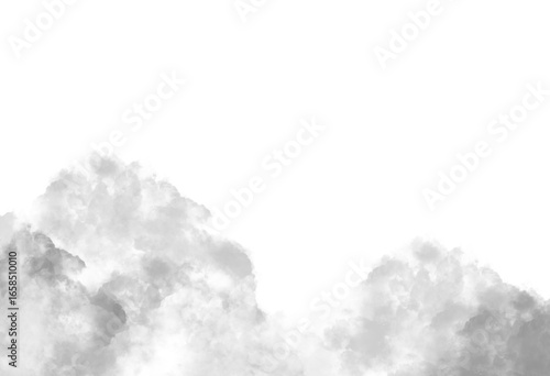 smoke on the white background PNG transparent background isolated graphic resource.