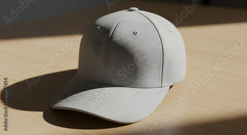 Sports Event, Cap, Indoor Setting, Product Photo, Sunlit Environment, Close-Up View, Fashion Concept