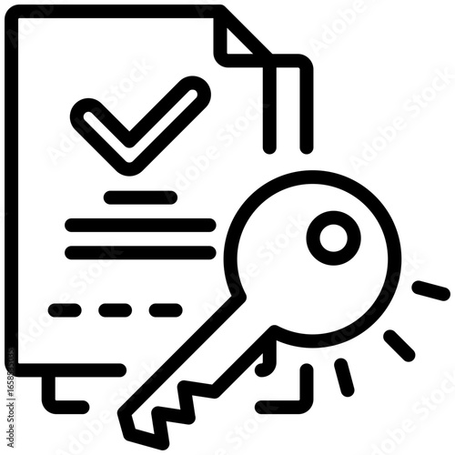 Smart contracts  icon isolated on white background. vector illustration icon for Blockchain technology