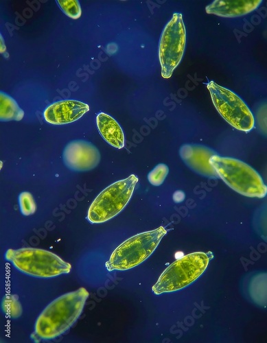 Microscopic algae in water (1)