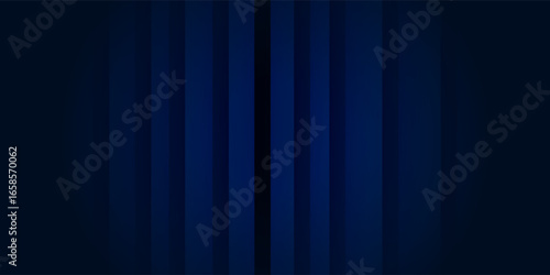 Closed silky luxury blue curtain stage background spotlight beam illuminated. Theatrical drapes. modern eps 10