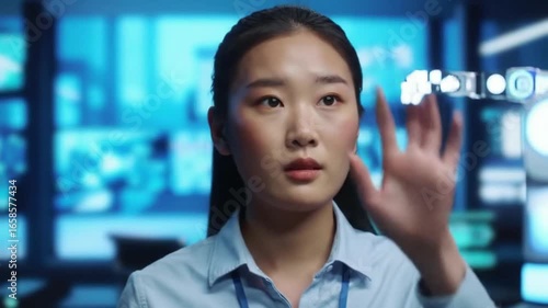 portrait of a young businesswoman