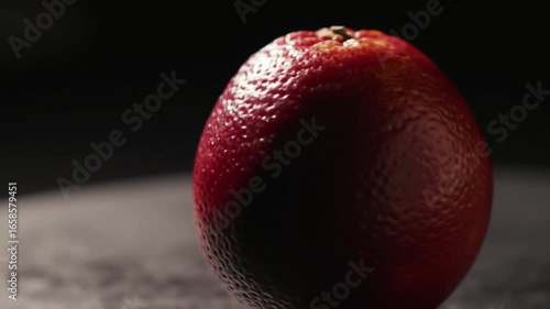 Oreng on a black background