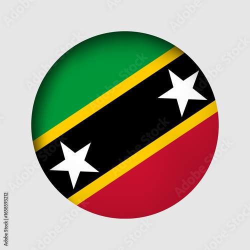 san kins and nevis flag