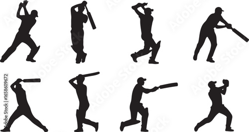 cricket silhouettes