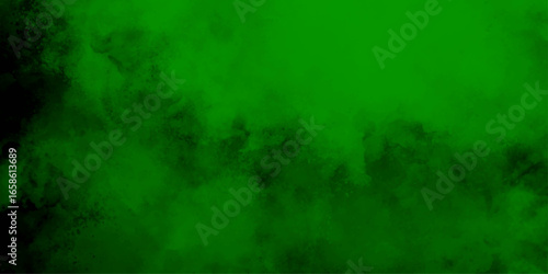 Abstract green Smoke Like Cloud Wave Effect On Black Background, Flowing. green grunge paper texture with painting soft textured on wet white paper vector background,  Modern abstract red texture, 