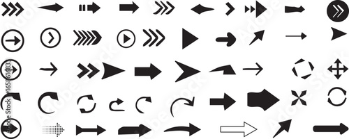 arrow symbol, traffic arrow sign, arrow - bow and arrow, vector, in a row, icon symbol, direction, line art, icon set, arrow, buttons, round, signs, right, click, increase, end, set, white, drawn, iso