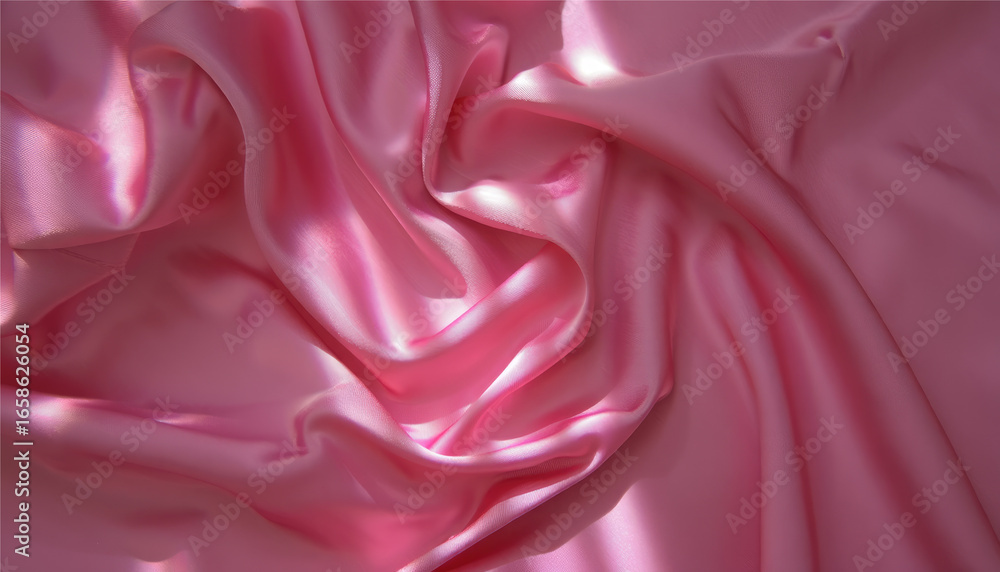 Obraz premium Pink silk texture