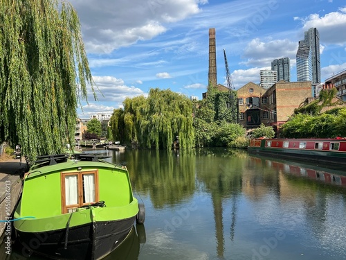 The Regent's Canal in Islington, London